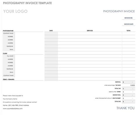 Get Printable Invoice Template Free Images Invoice Template Ideas