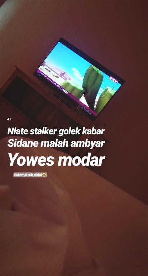 .jowo id 6.51mb mp3 terbaru di metrolagu dan nikmati, video klip ig quotes jowo id mp4, lirik lagu ig hasil diatas adalah hasil pencarian dari anda ig quotes jowo id mp3 dan menurut kami yang. Ambyarrrr Teros Sampek Mampos Kata Kata Indah Kata Kata ...