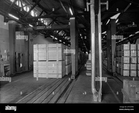 Interior Warehouse Parish Road Stock Photo Alamy