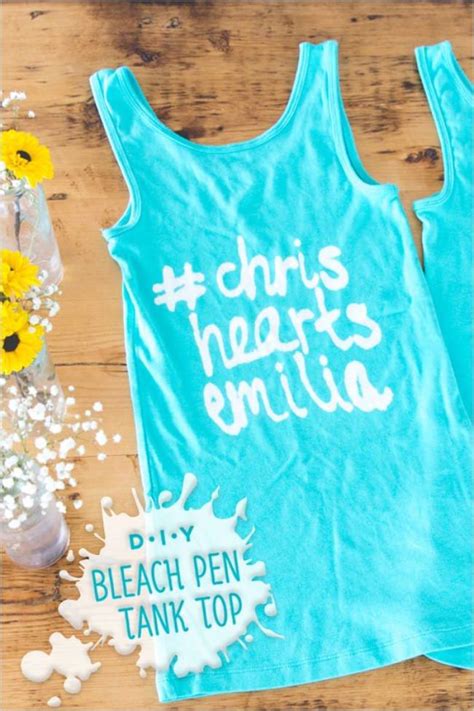 There's so many cute shirts, sweaters, and other so in today's post, i decided to try to make some diy clothing pieces and decorating them with a bleach pen. 13 Creative Crafts to Make with Bleach - Tip Junkie