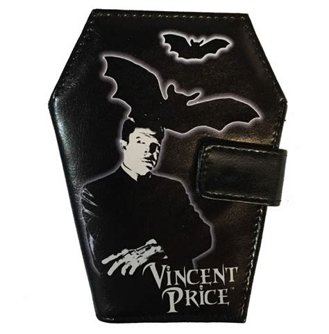 Vincent Price Bat Coffin Wallet Kreepsville 666 Rebelsmarket