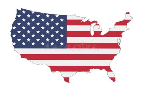 United States Of America Flag On A Steel Dog Tag Stock Vector