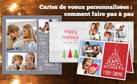 Cartes de voeux personnalisées comment faire