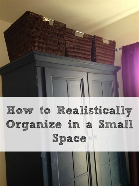 Flip open the top when you're ready to get down to business, then fold it away in time for happy hour. How to Organize in a Small Space - Debt Free Spending
