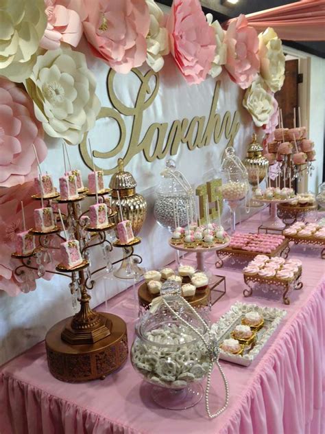 Simple ways christmas table decorations and table settings. Quinceañera Quinceañera Party Ideas | Photo 8 of 14 ...