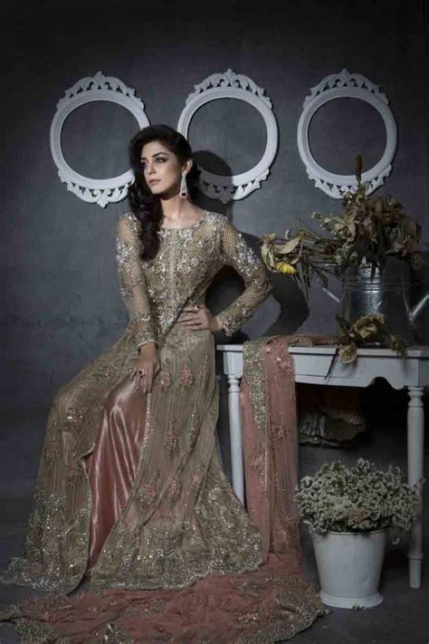 Pakistani Bridal Long Tail Maxi Dress Designs 2023 24 Fashioneven