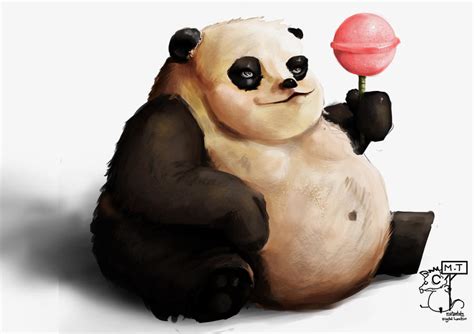 Fat Panda By Happy Rat On Deviantart
