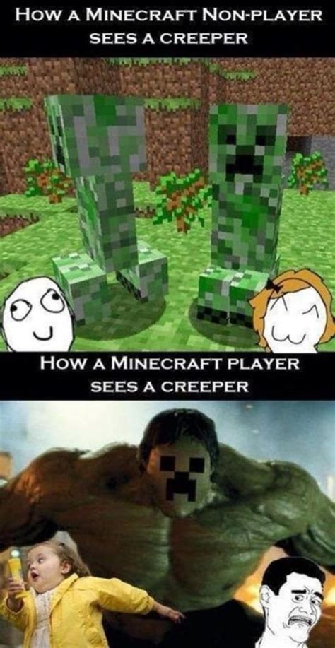 Minecraft Reaction Memes