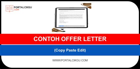 Contoh Offer Letter Internship Kerja Bahasa Inggeris Bahasa Melayu