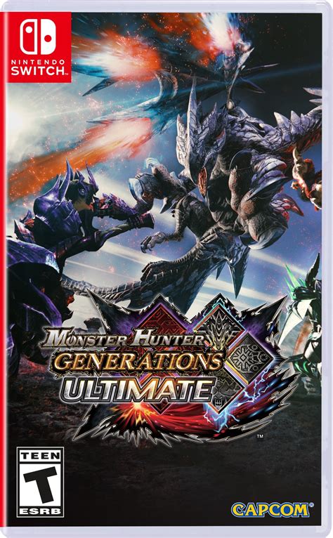 Monster Hunter Generations Ultimate Cover Art Rpgfan