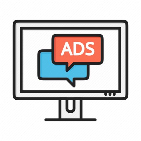 Ad Ads Advertising Monitor Icon Download On Iconfinder