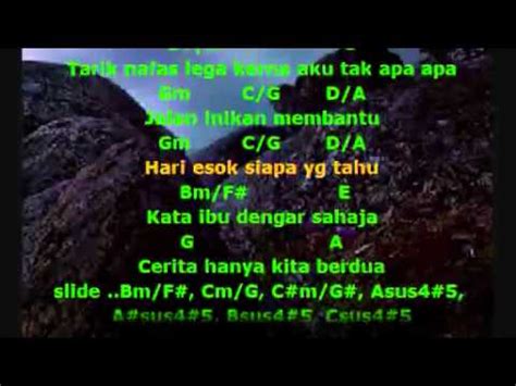 Jalan inikan membantu hari esok siapa yg tahu kata ibu dengar sahaja cerita hanya kita berdua. Hujan - Pagi Yang Gelap (Akustik) dgn Kord + Lirik - AOL ...