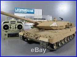 Tamiya RC 1 16 Leopard 2A6 Full Option With DMD Control Unit Tank 2 4