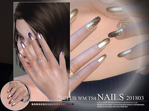 25 Best Nails Cc And Mod Packs For Sims 4 Free To Download Fandomspot