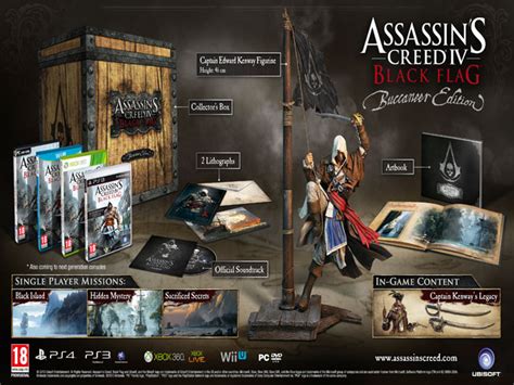 Ubisoft Unveils Assassin S Creed IV Black Flag Collector S Editions For