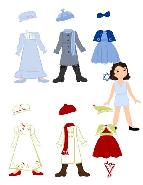 Buying clothes for dolls can get expensive, but if you have a little sewing experience, it's not too difficult to make them. 41 Free Paper Doll and Printable Dress Ups - Tip Junkie