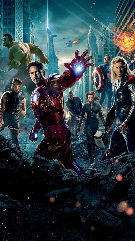 The Avengers 2012 Phone Wallpaper Moviemania Avengers 2012 The