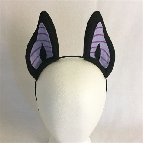 Black Bat Ears Bat Costume Bat Ears Headband Bat Ear Headband Etsy