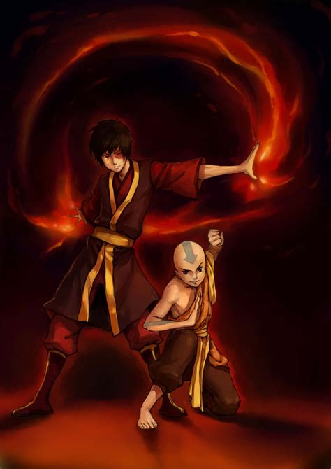 Download The Final Showdown Aang In Avatar State Vs Fire Lord Ozai