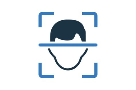Face Identification Scanning Icon Graphic By Dhimubs124s · Creative