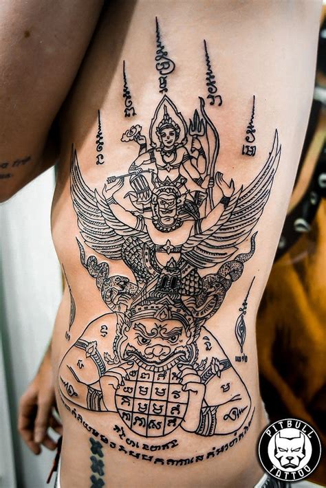Muay Thai Tattoo Symbols And Meanings Tattoos Thai Tattoo Thailand Tattoo