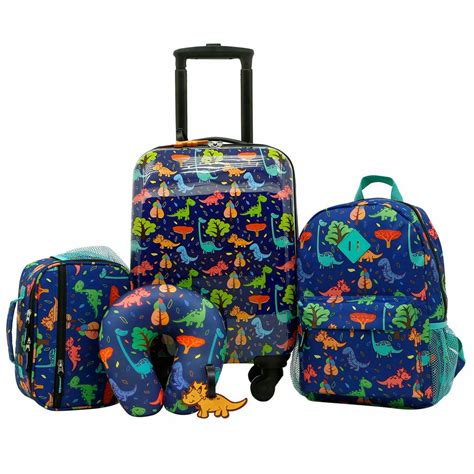 Tcl 5pc Kids Luggage Set Wspinner Wheels On Carry On Tcs K1005 Tcs