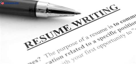 Maka dari itu perlu memahami tentang resume agar nanti bisa membuat resume dengan benar. Cek Resume Anda: Ini Maklumat Yang Perlu Ada Dalam Resume ...