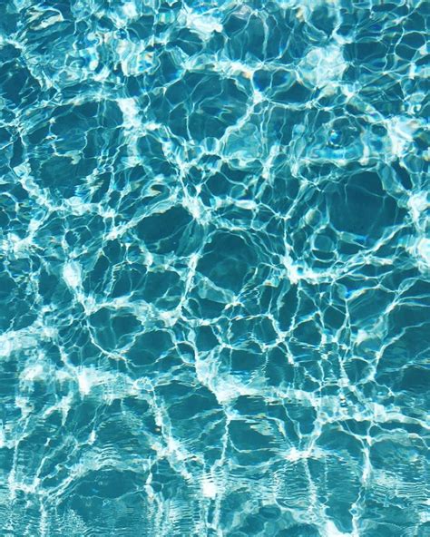 Blue Aesthetic Pool Day
