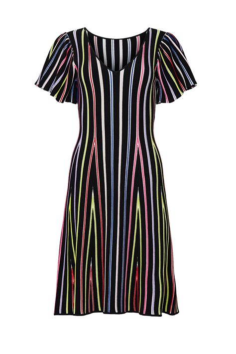 rainbow knit dress by milly for 65 rent the runway
