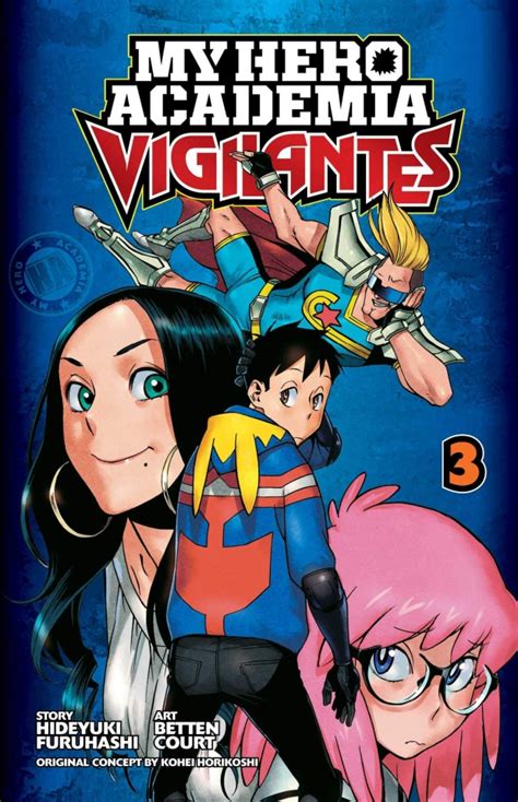 Manga Review My Hero Academia Vigilantes Volume Three B3 The