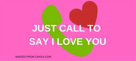 Just Call To Say I Love You Lara Loves Good News Daily Devotional