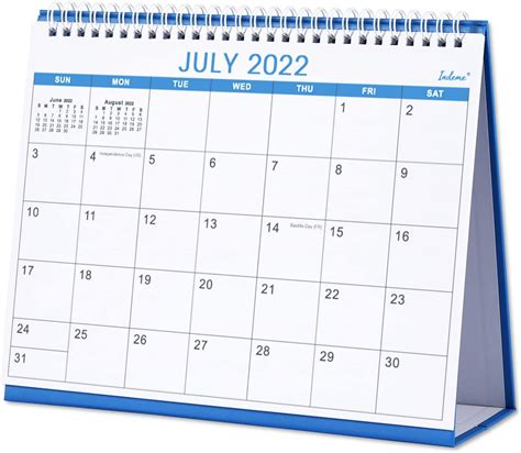 Desk Calendar 2022 2023 Standing Flip Desktop Kosovo Ubuy