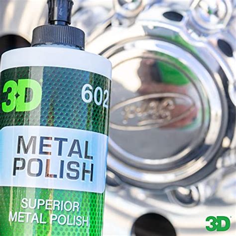 3d Metal Polish Heavy Duty Multi Purpose Polish Cleaner Restorer