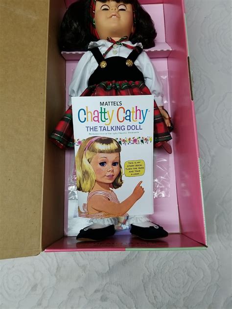 Mattel Holiday Chatty Cathy Doll 1998 Reproduction Of 1960 Original