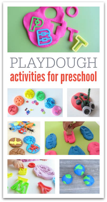 21 Playdough Activities No Time For Flash Cards