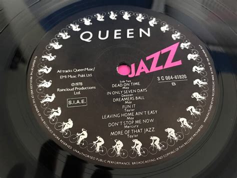 Rare Vintage Queen Jazz Vinyl Lp Record Album Etsy