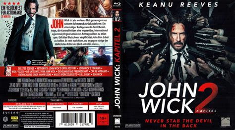 John Wick Kapitel 2 2017 De Blu Ray Cover Dvdcovercom