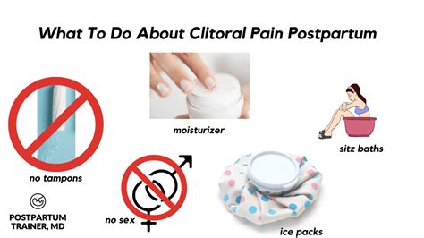 Clitoral Pain Postpartum Why You Have It What You Can Do About It Postpartum Trainer Md