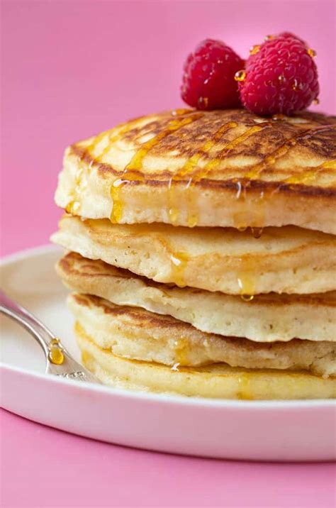 Thick And Fluffy American Pancakes Sweetest Menu