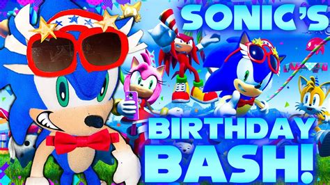 Sonics Birthday Bash Sonic The Hedgehog Movie Youtube