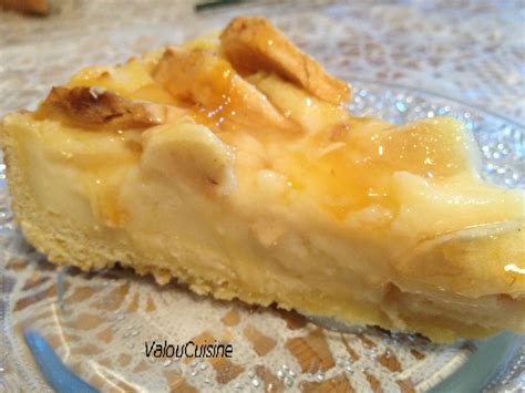 TARTE FLAN AUX POMMES
