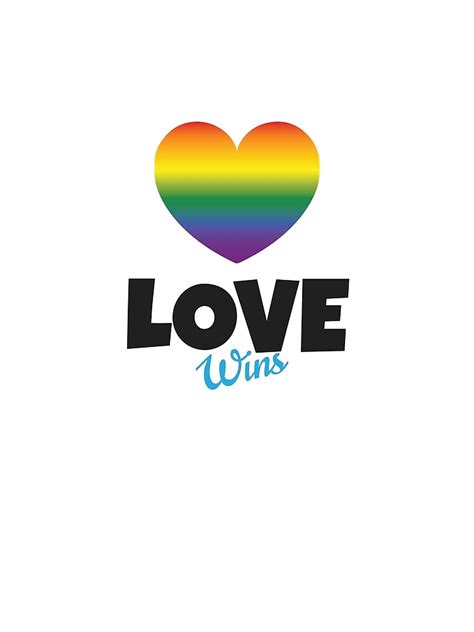 Love Wins Pride Month Poster For Sale By Vanshgraphics Redbubble