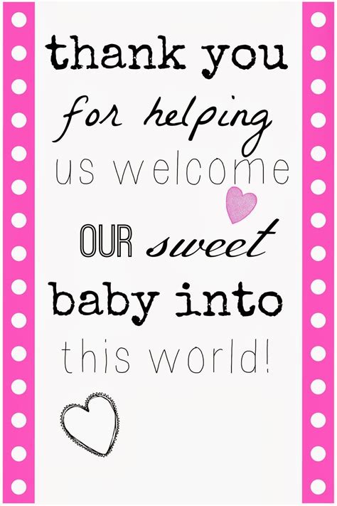 Feel free to bring any questions you have to your doctor or midwife during your prenatal visits. The tags I used for the Thank You bags for the Labor and ...