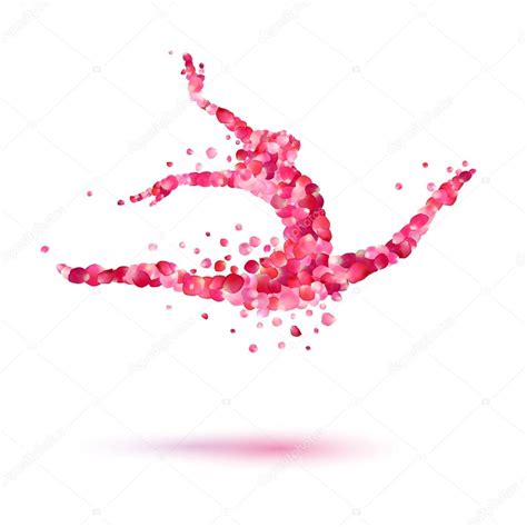 Pink Ballerina Silhouette