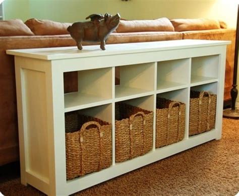 Ikea besta storage sideboard combination w. Best of Knock Off Decor #1: White Storage Sofa Table