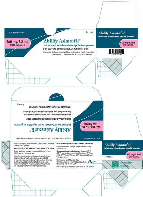 Abilify Asimtufii Package Insert