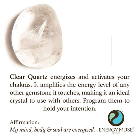 View The Best Clear Quartz Stones Crystals Healing Stones Stones
