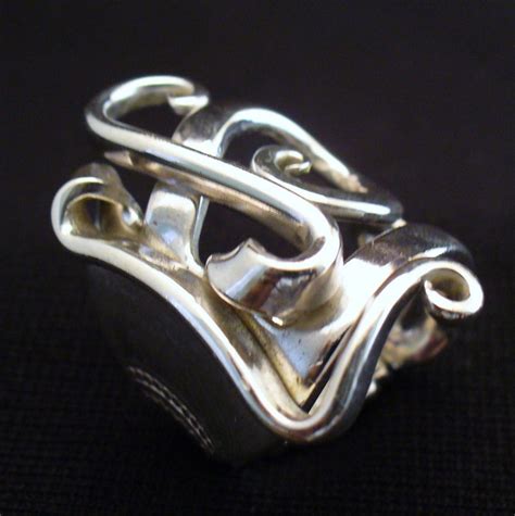 Silver Statement Ring Sterling Spoon Ring Sterling Silver Etsy