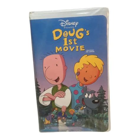 Dougs 1st Movie Vhs 1999 Nickelodeon 90 S Cartoon Doug Skeeter Patty