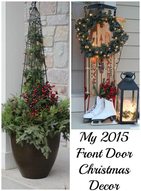 My front door at christmas!